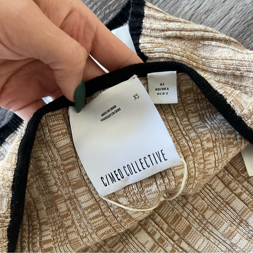 C/meo Collective Tied Knit Top - Picture 8 of 10